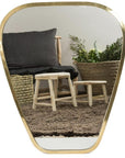 Miroir en Laiton Doré COSY