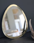 Miroir Doré en Laiton GOUTTE - COSYDAR