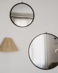 Miroir Rond en Acier Forgé - 60cm - COSYDAR