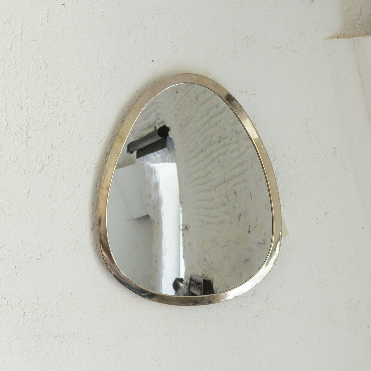 Miroir Argenté GOUTTE 36x30cm - COSYDAR - DECO