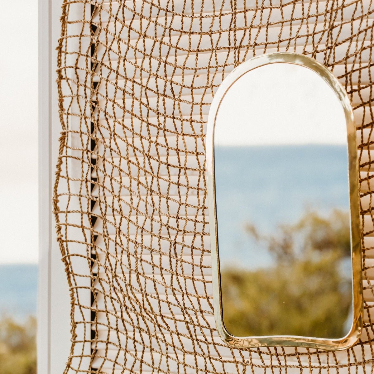 Miroir en Laiton Doré DOA – Style Bohème Chic & Élégant - COSYDAR - DECO