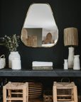 Miroir en Laiton Doré COSY