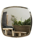 Miroir mural forme Carré en Maillechort 40cm - COSYDAR