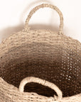 détail du tressage du panier à linge Zen de cosydar-deco