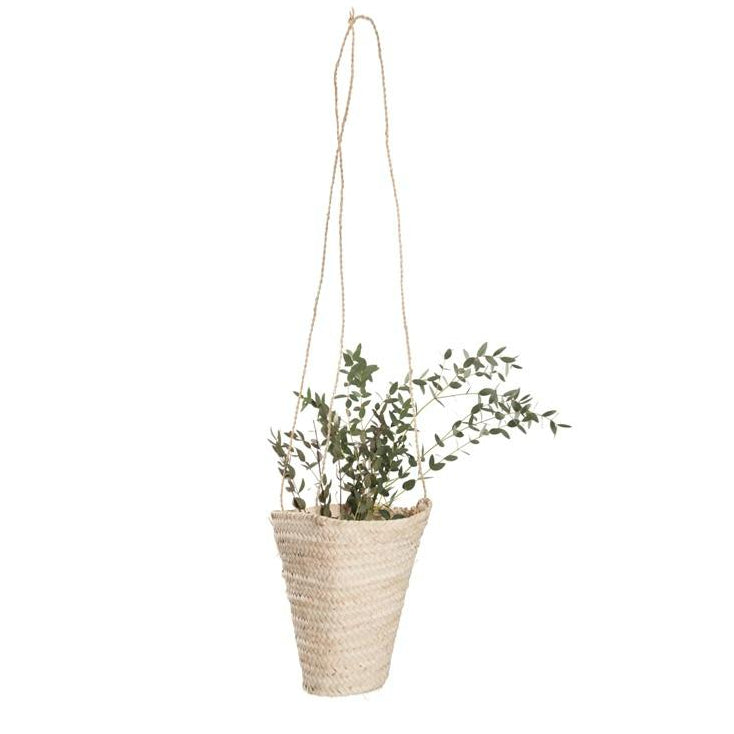 Corbeille CLARA tressée à suspendre COSYDAR