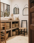 Panier Tressé Doum 20x15cm