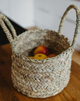 Panier Tressé Doum 20x15cm