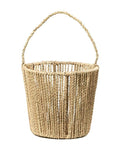 Panière tressé en fibre naturelle Kawai