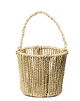 Panière tressé en fibre naturelle S Kawai