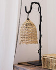 Suspension tressée en Corde de Palmier CHUGA 20x15cm - COSYDAR