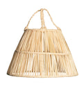 Petite Suspension tressée en Raphia naturelle sur fond blanc - COSYDAR