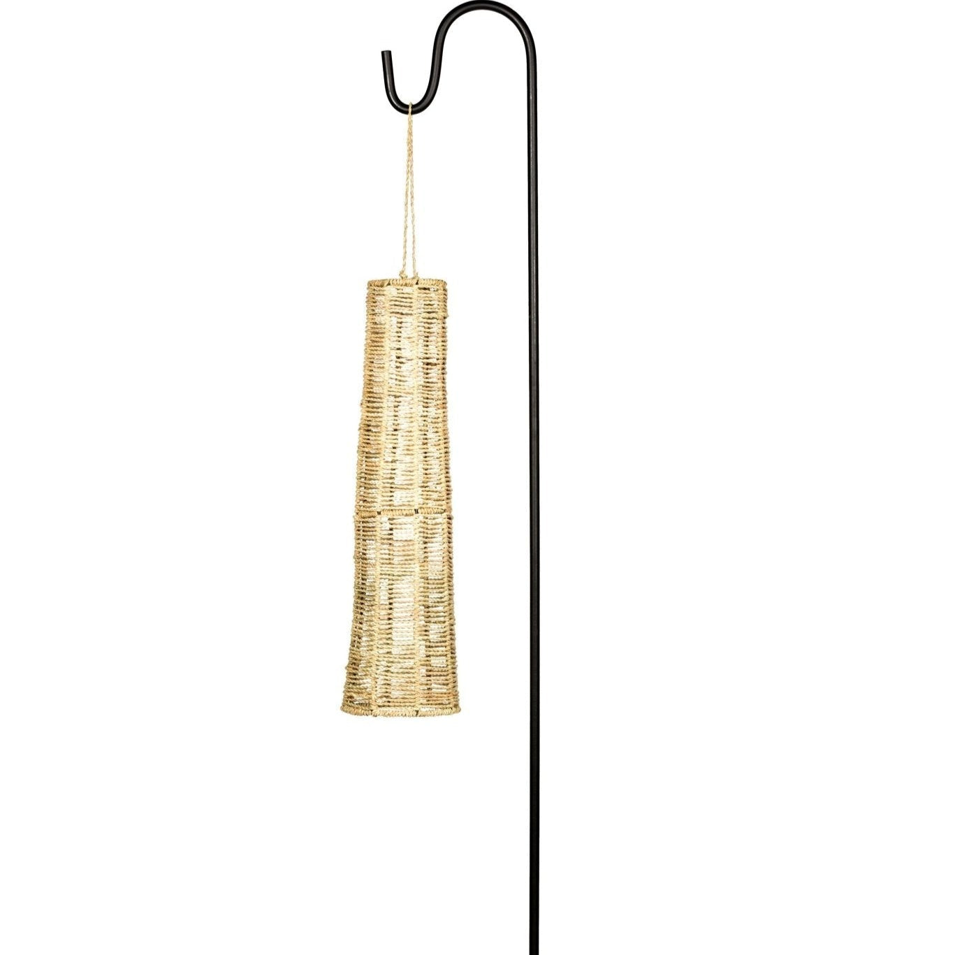 Suspension tressée en Corde de Palmier SHIRINDA 60x15cm - COSYDAR