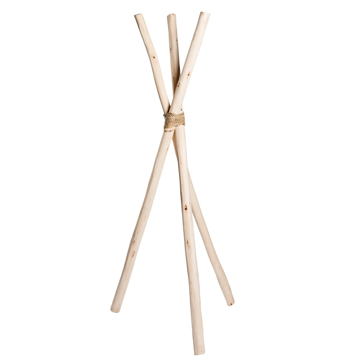 Valet de chambre en bois brut – Portant décoratif artisanal COSYDAR