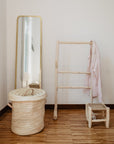 Porte Vêtements en Bois Naturel - COSYDAR