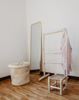 Porte Vêtements en Bois Naturel - COSYDAR