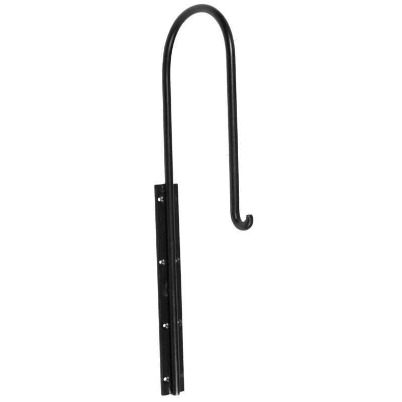 Potence TEKU 12 cm acier forgé noir — Cosydar