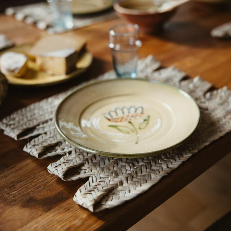 Set de Table Palmier SÔ - Table dressée élégante - COSYDAR