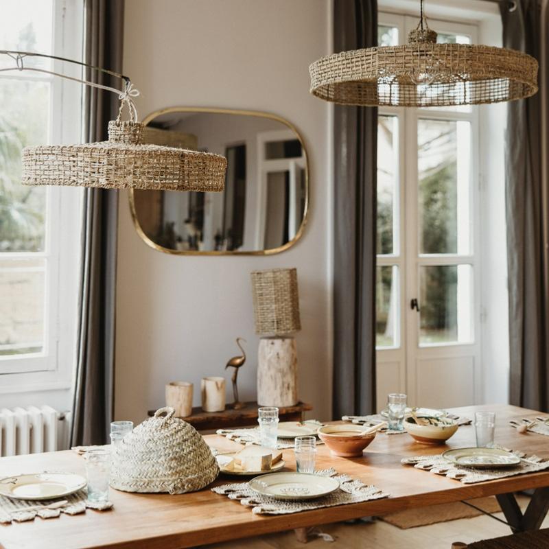Set de Table Palmier SÔ - Ambiance dîner cosy - COSYDAR