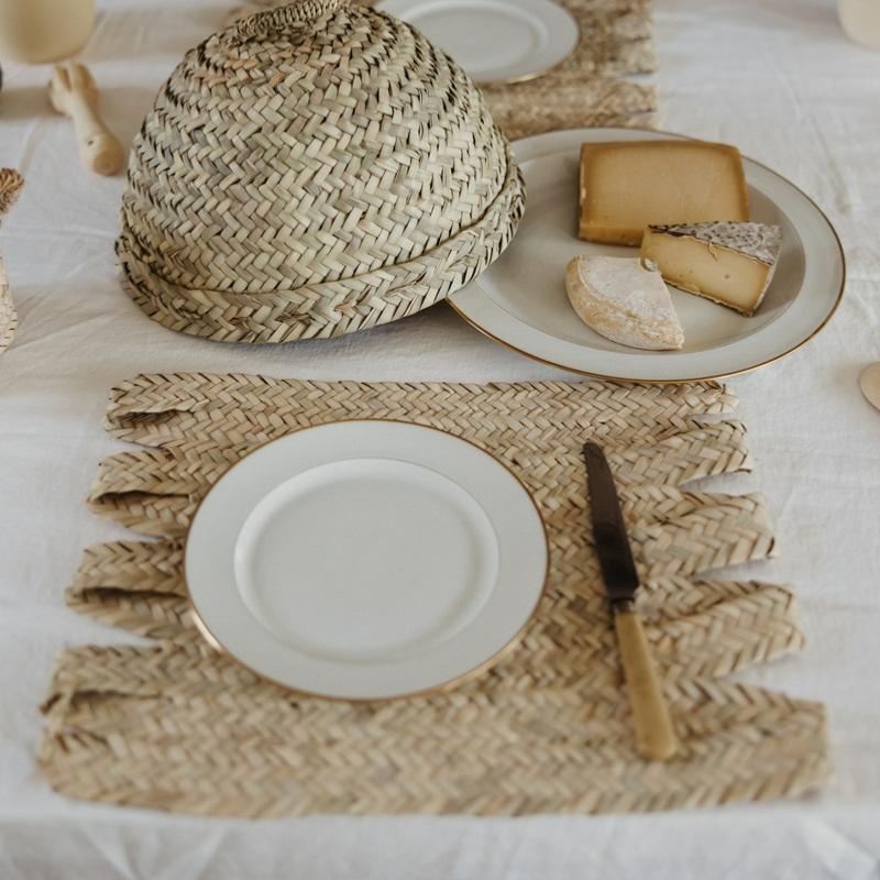 Set de Table Palmier SÔ - Ambiance table dressée bohème - COSYDAR