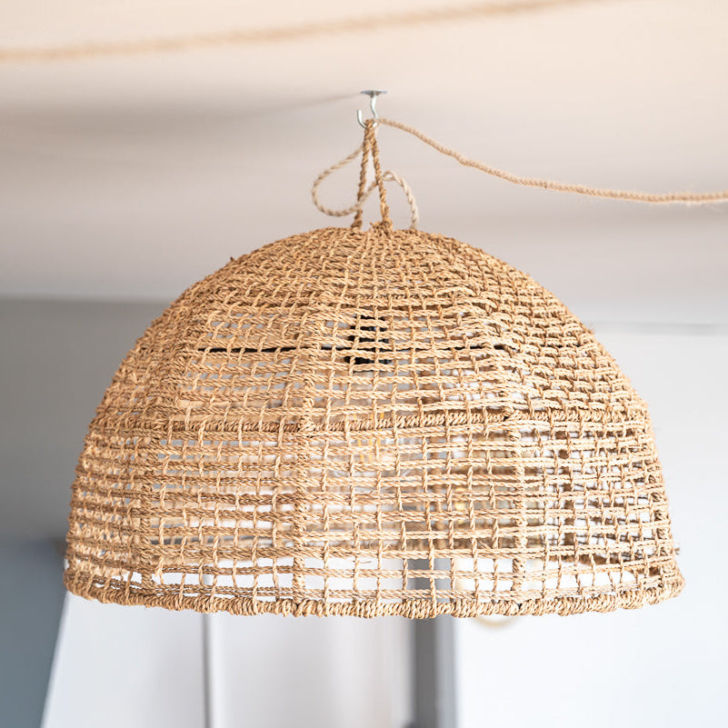 Suspension Demi-Sphère Palmier HANK – Ø 55, 65 & 70 cm - COSYDAR