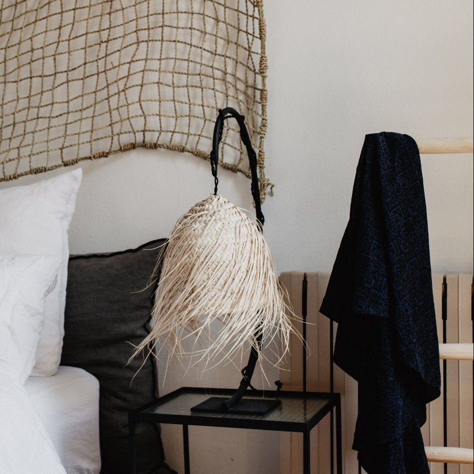 Suspension Ethnique 20cm en fibre naturelle - COSYDAR