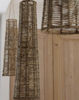 Suspension tressée en Corde de Palmier SHIRINDA 60x15cm - COSYDAR