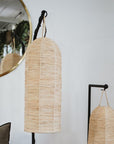 Suspension tressée en Raphia TUBE 64cm - COSYDAR
