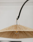 Suspension tressée en Raphia PARASOL 70cm - COSYDAR