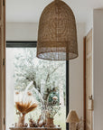 Suspension tressée en Corde de Palmier COSEI 90x68cm - COSYDAR