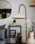 Suspension tressée en Raphia PARASOL 50cm - COSYDAR