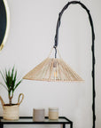Suspension tressée en Corde de Palmier Parasol 42cm - COSYDAR