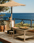 TEBURU Wooden and Rope Table
