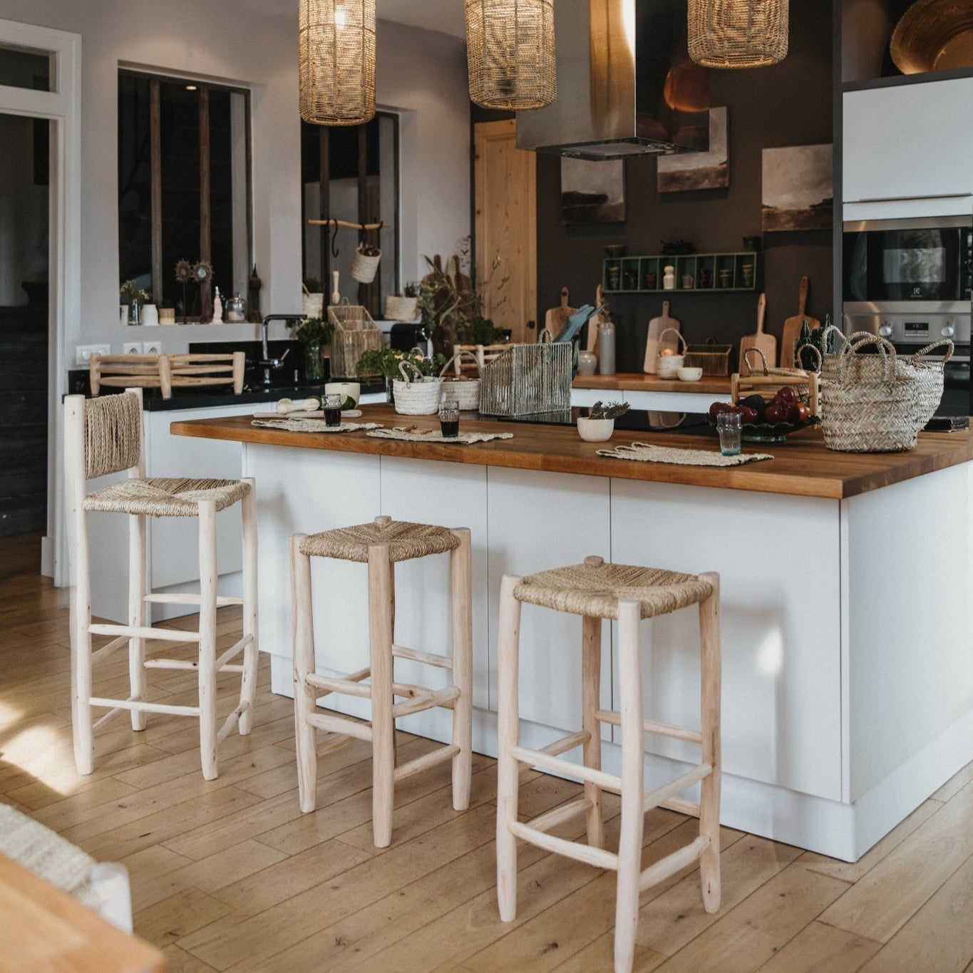 Tabouret de bar BAA en Bois - COSYDAR