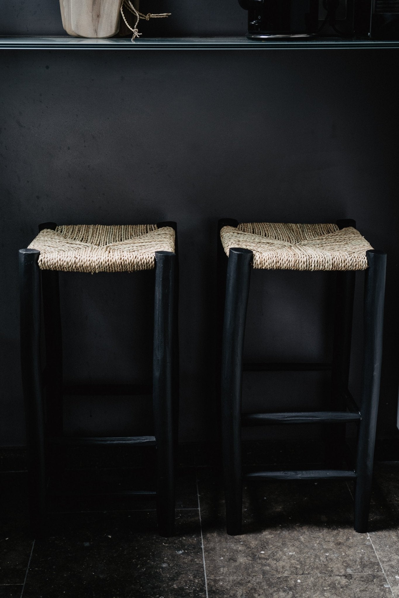 Tabouret de Bar BAA Noir - COSYDAR