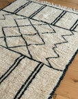 Tapis tissé à la main en laine
