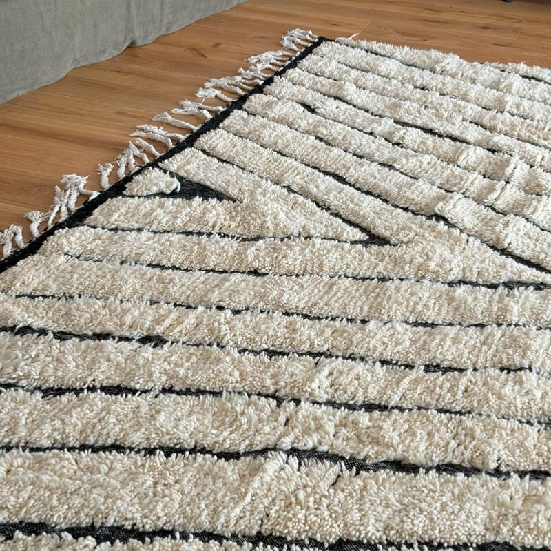 Grand tapis berbére en laine