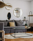 Palm Leaf Woven Rug