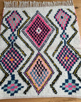 Tapis Éthnique Coloré 125x110cm