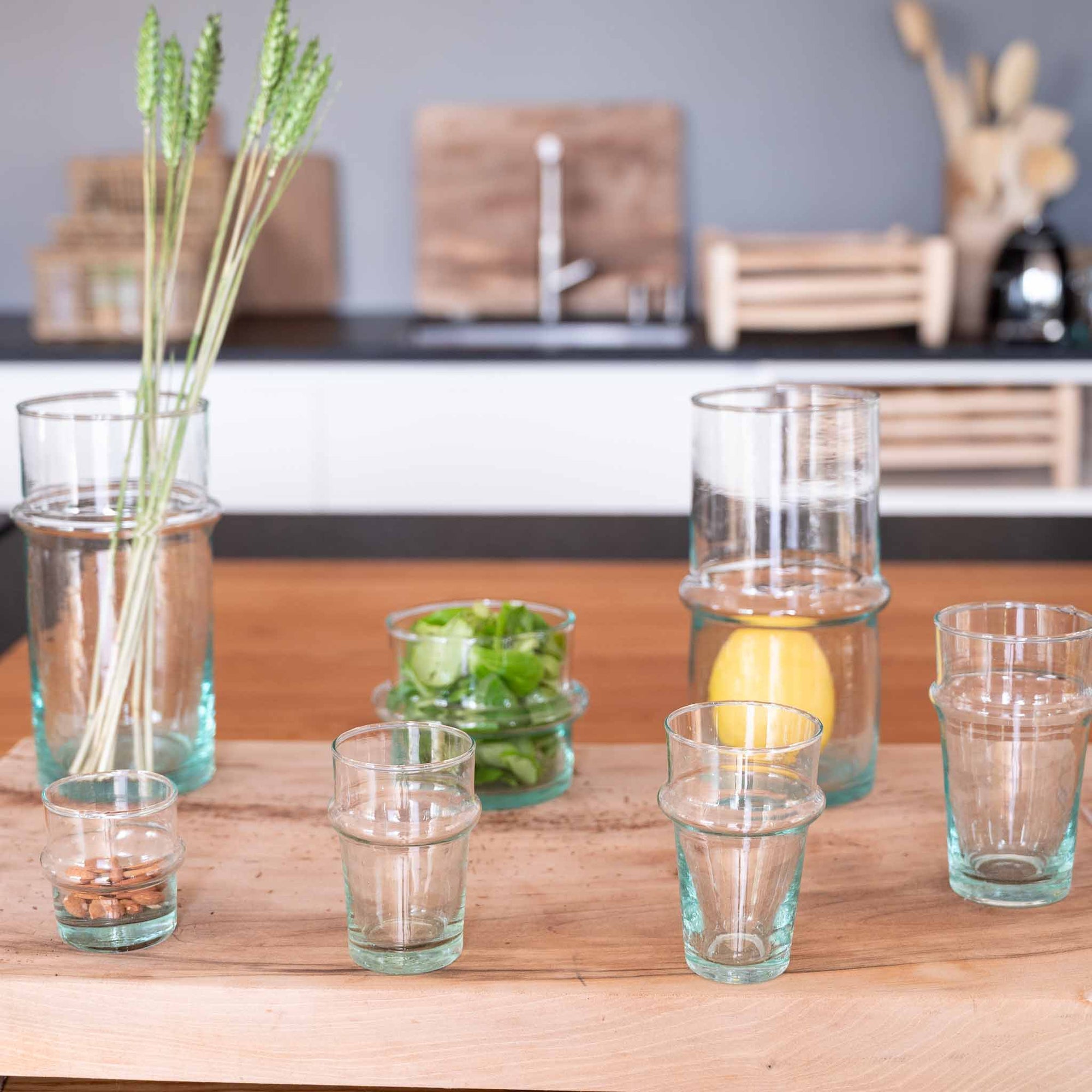 Pack de 6 Verres BELDI en Verre Recyclé 10cm - COSYDAR