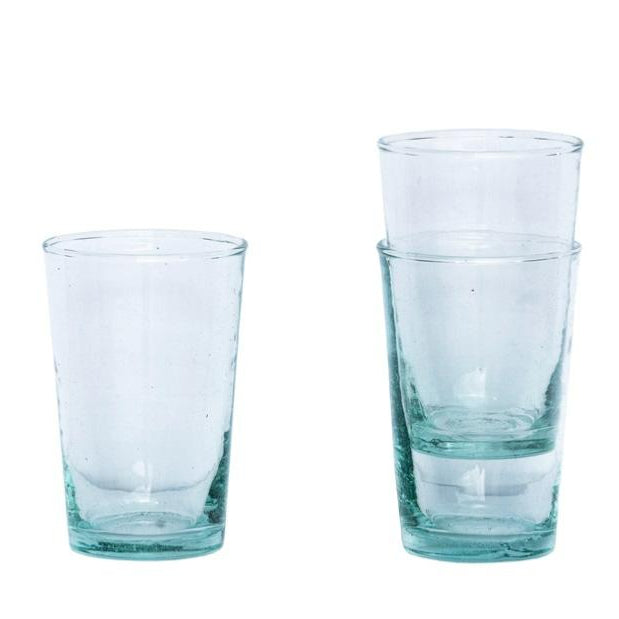 Verre marocain beldi FORMIDABLE, verre soufflé artisanal pour boissons chaudes et froides – COSYDAR
